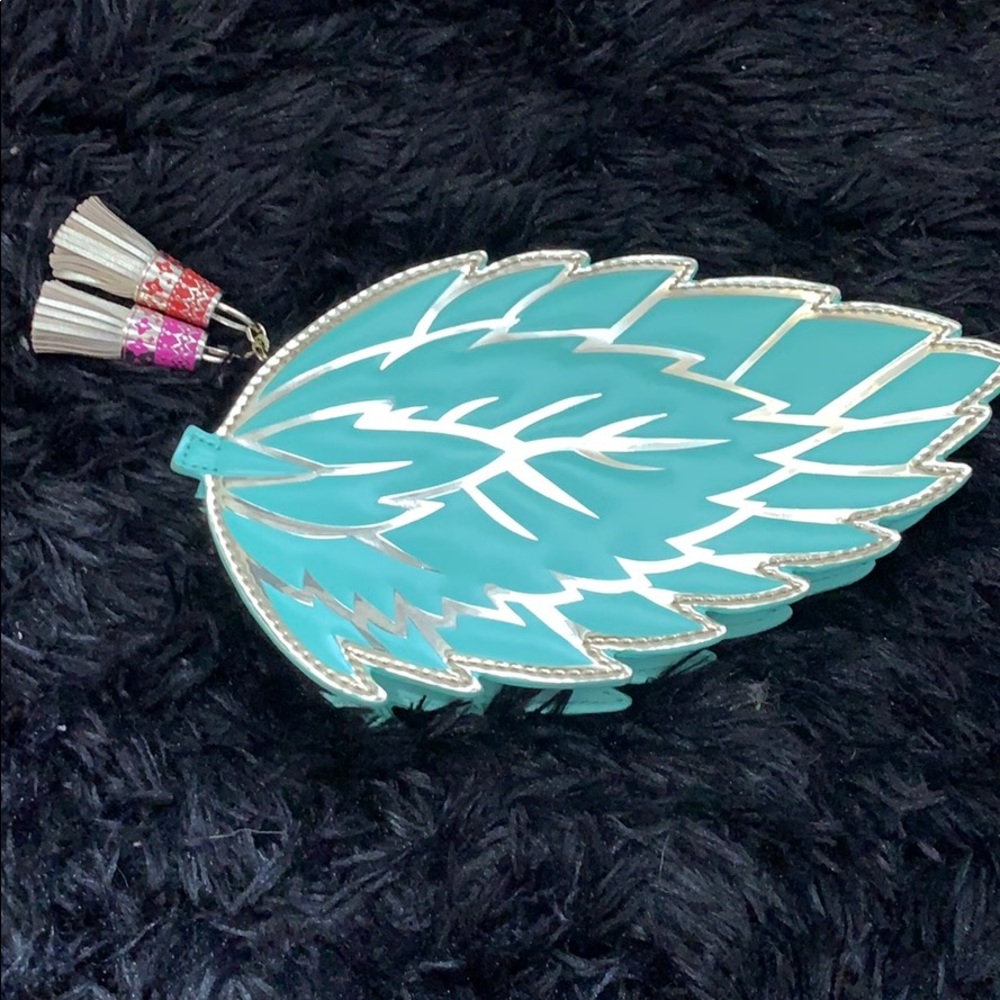 Kate Spade Mint Leaf Crossbody/Clutch